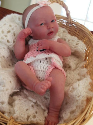 Mini Reborn Baby Doll Elsa