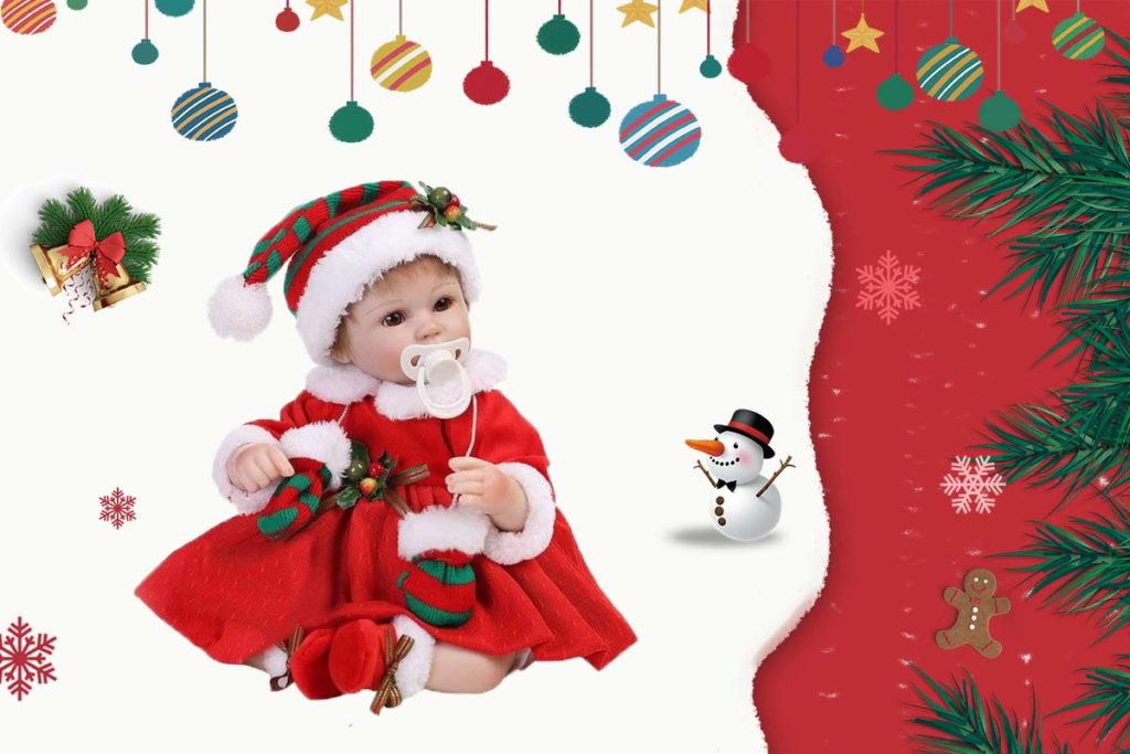 Dress Your Reborn Doll for Christmas