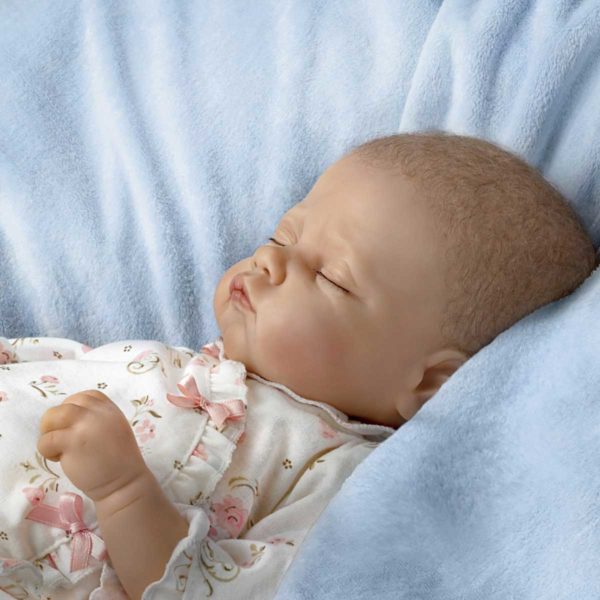Bella Rose Baby Doll Breathes, Coos And Has A Heartbeat