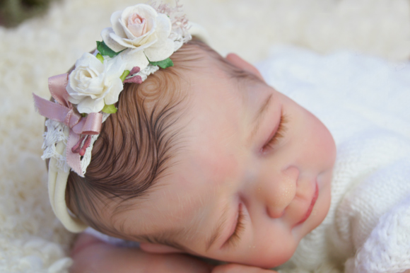 How to Paint Reborn Doll Hair-Hair Painting Tutorial 1 reborn doll hair painting