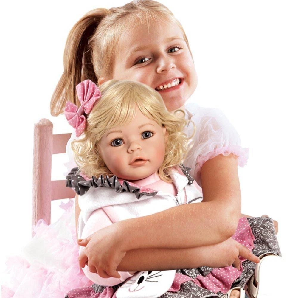 Adora-ToddlerTime-Doll-The-Cat's-Meow-2 Adora ToddlerTime 20" Soft Body Girl Baby Doll in The Cat's Meow Outfit