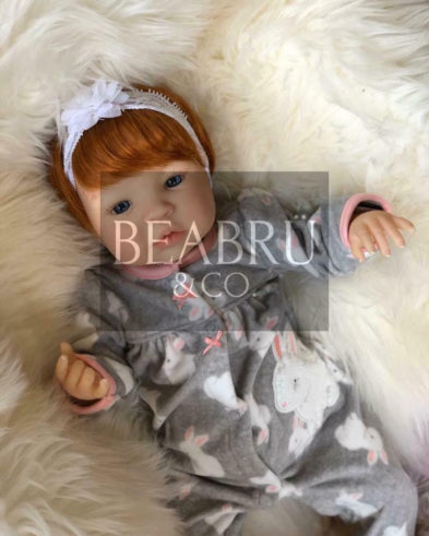 BEABRÜ Baby Reborn Dolls “Real Baby” Silicone Vinyl Soft Body