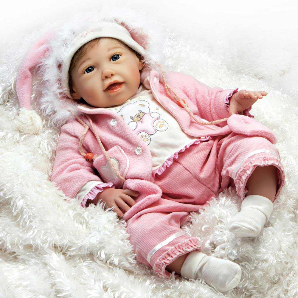 cuddle-bear-bella-lifelike-baby-doll-8 Paradise Galleries Cuddle Bear Bella
