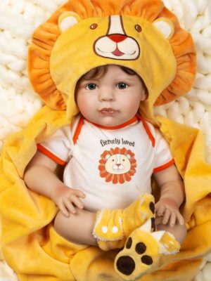 Paradise-Galleries-Silicone-Reborn-Baby-Boy-Doll-Fiercely-Loved Realistic Reborn Baby Boy Dolls