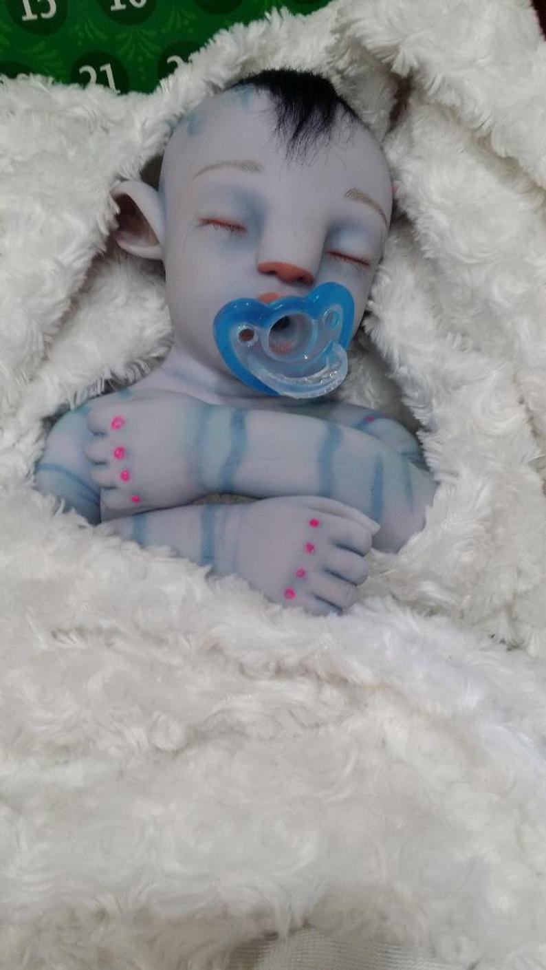 Reborn Baby Dolls - Fully Silicone With Hair, Boy Avatar