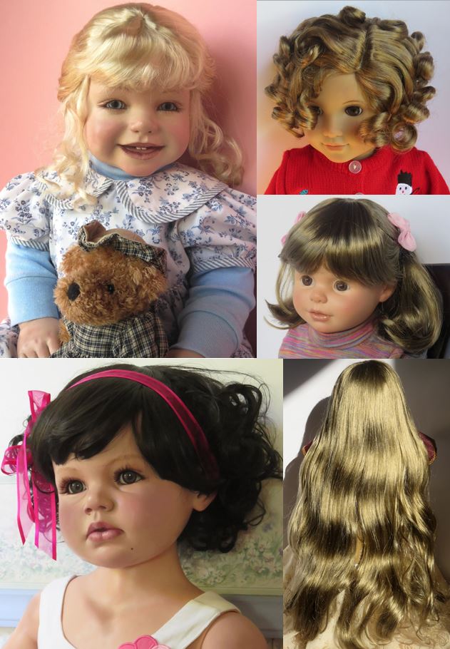 How to Choose A Wig for Your Reborns 1 wig-for-reborn-doll-1