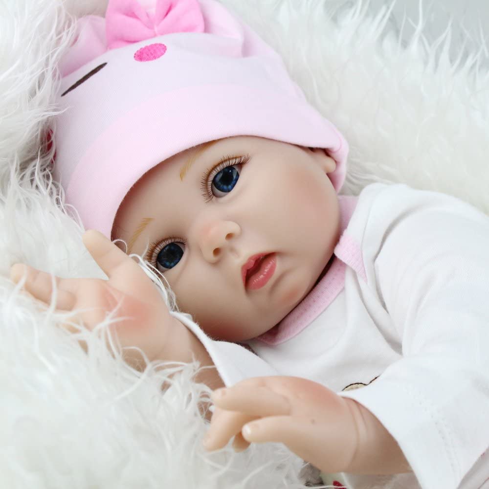 Reborn Doll Review of Kaydora Reborn Baby Doll Girl Lucy 22" 1 Kaydora-reborn-baby-girl-4