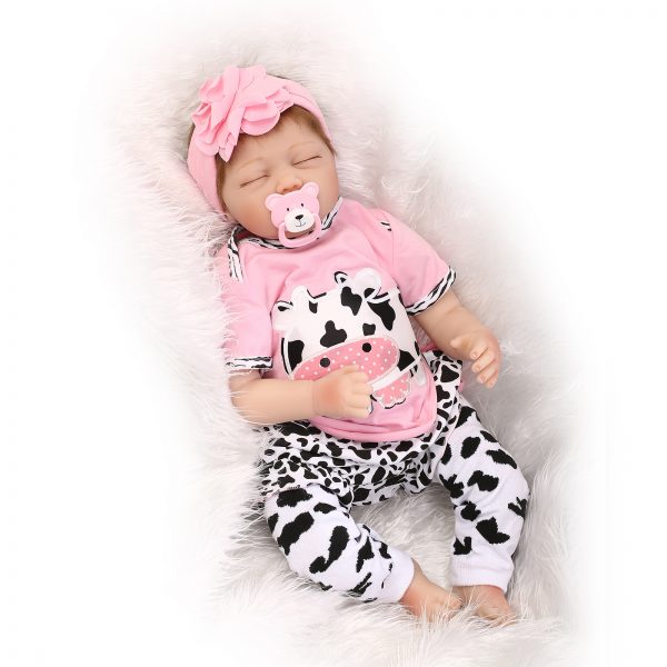 Cute Sleeping Reborn Boys Baby Doll Set