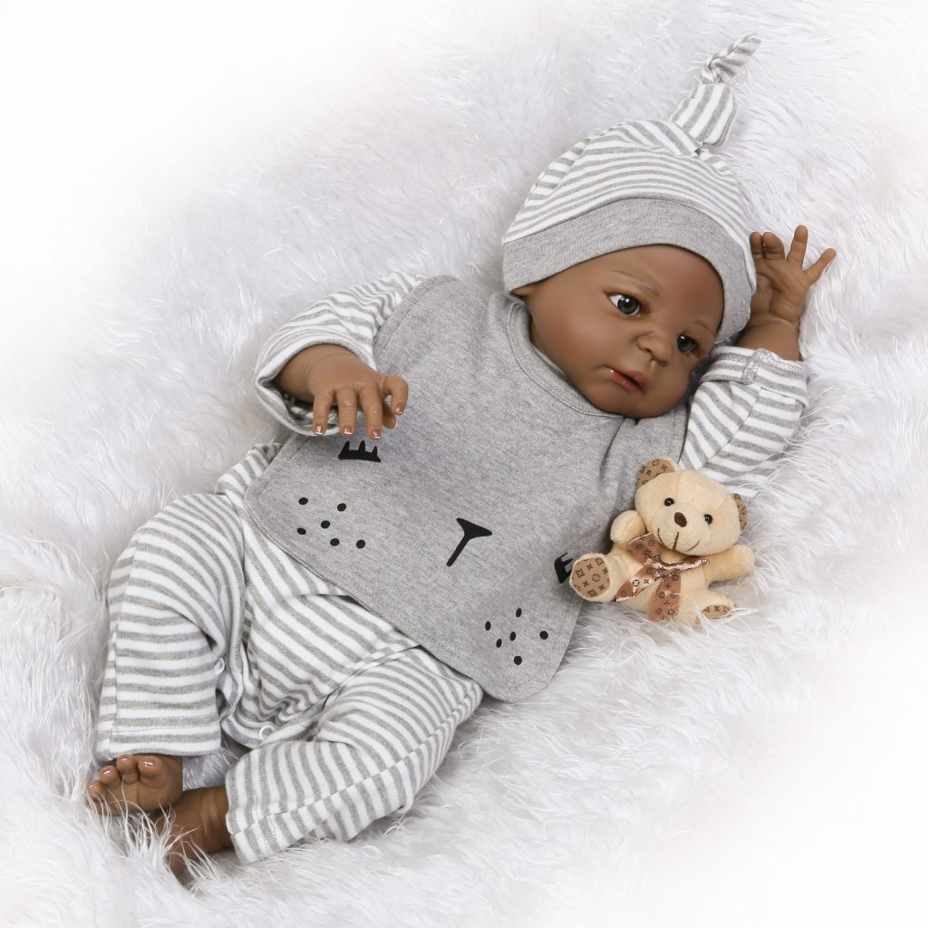 Black Baby Dolls that Look Real Full Vinyl Baby Doll World Reborn Doll