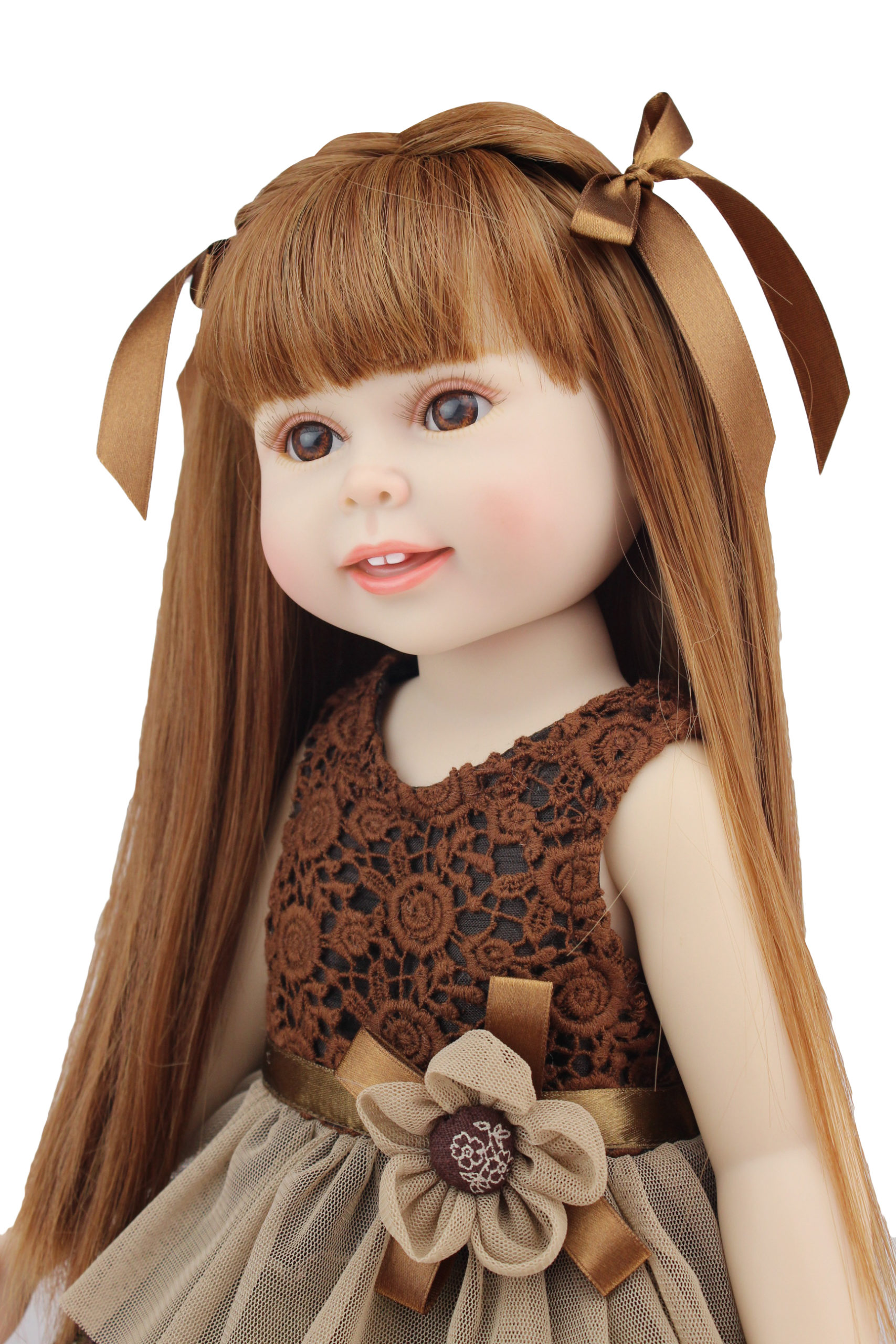 18 Inch Safe Silicone Girl Dolls For Kids Gift World R