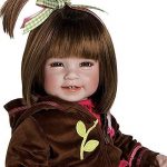 Adora Toddler Doll Workout Chic with sporty brown velour two piece