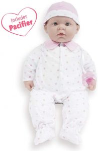 JC Toys - La Baby Removable Blue Outfit Hat and Pacifier