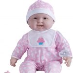 JC Toys ‘Lots to Cuddle Babies’ Pink Soft Body Baby Doll and Accessories
