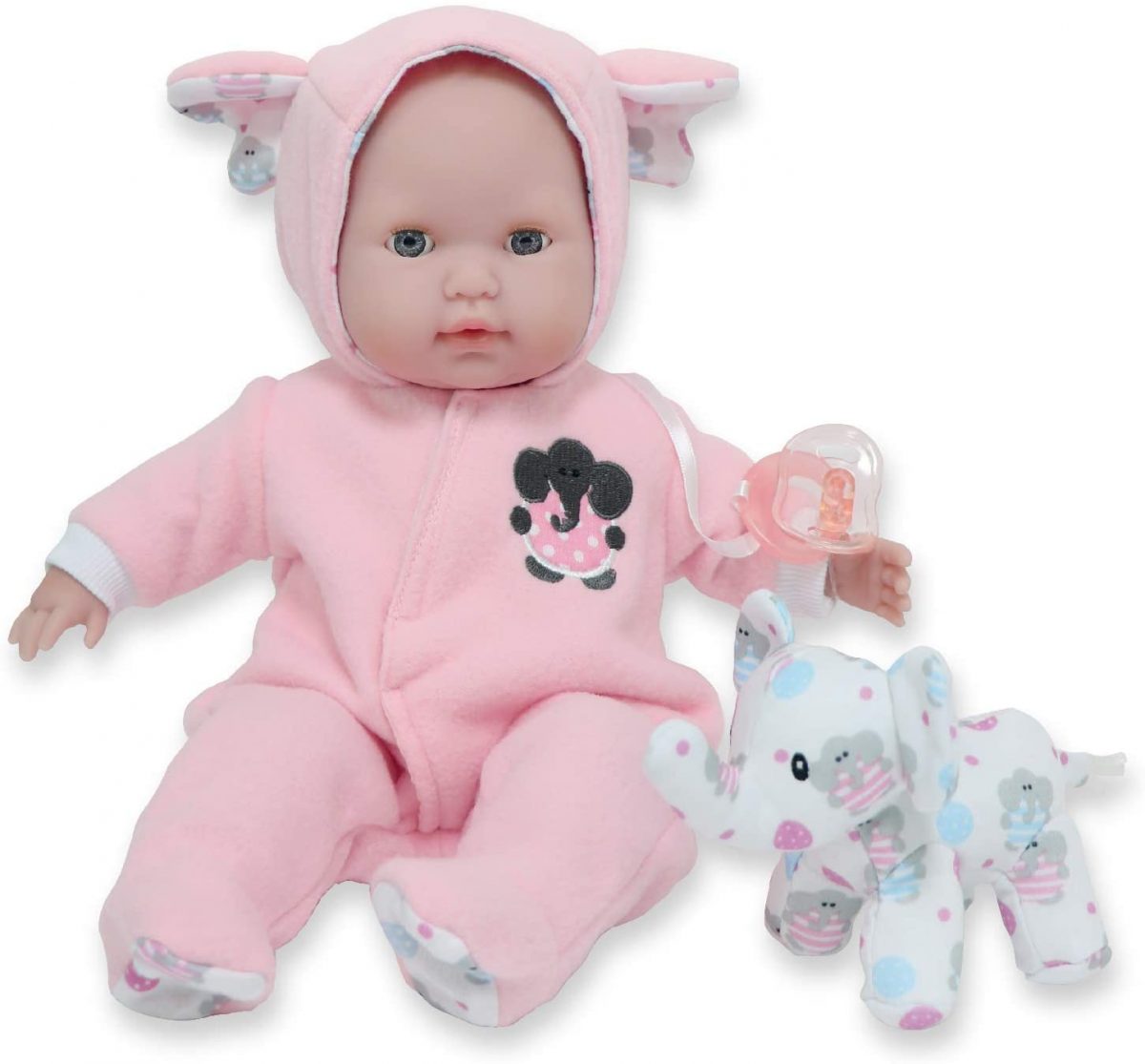 JC Toys - Berenguer Boutique with Bottle, Rattle, Pacifier & Accessories