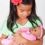 Adora Playtime Collection Pink 13 Soft Baby Doll with Bottle