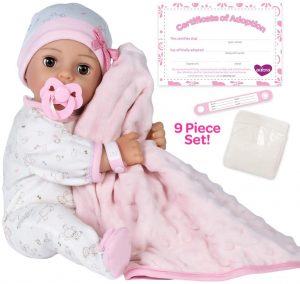 Adora Adoption Baby Hope - newborn doll with accessories