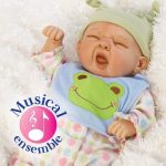 Paradise Galleries Simulation reborn baby boy doll Sleepy Frog