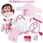 Paradise Galleries Reborn Baby doll lifelike high dream gift set