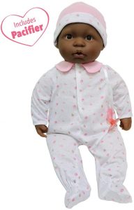 JC Toys - La Baby Removable Blue Outfit Hat and Pacifier