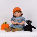 Paradise Galleries Reborn Toddler doll Halloween costume