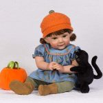 Paradise Galleries Reborn Toddler doll Halloween costume