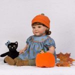 Paradise Galleries Reborn Toddler doll Halloween costume