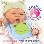 Paradise Galleries Simulation reborn baby boy doll Sleepy Frog