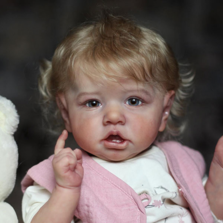 NPK DIY Kit Reborn Doll Kit Unpainted Unfinished Doll Parts (55CM