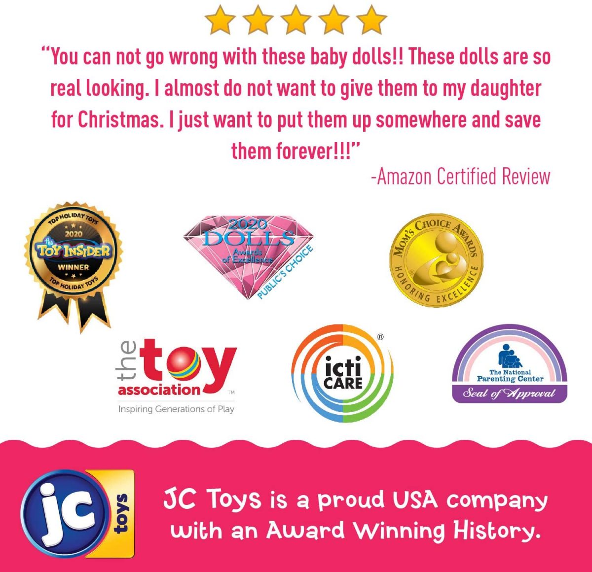 JC Toys - Berenguer Boutique with Bottle, Rattle, Pacifier & Accessories