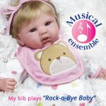 Paradise Galleries Happy Teddy Girl Rebornbaby doll