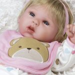 Paradise Galleries Happy Teddy Girl Rebornbaby doll