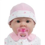 JC Toys - La Baby Removable Blue Outfit Hat and Pacifier