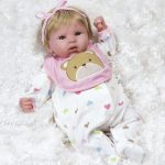 Paradise Galleries Happy Teddy Girl Rebornbaby doll