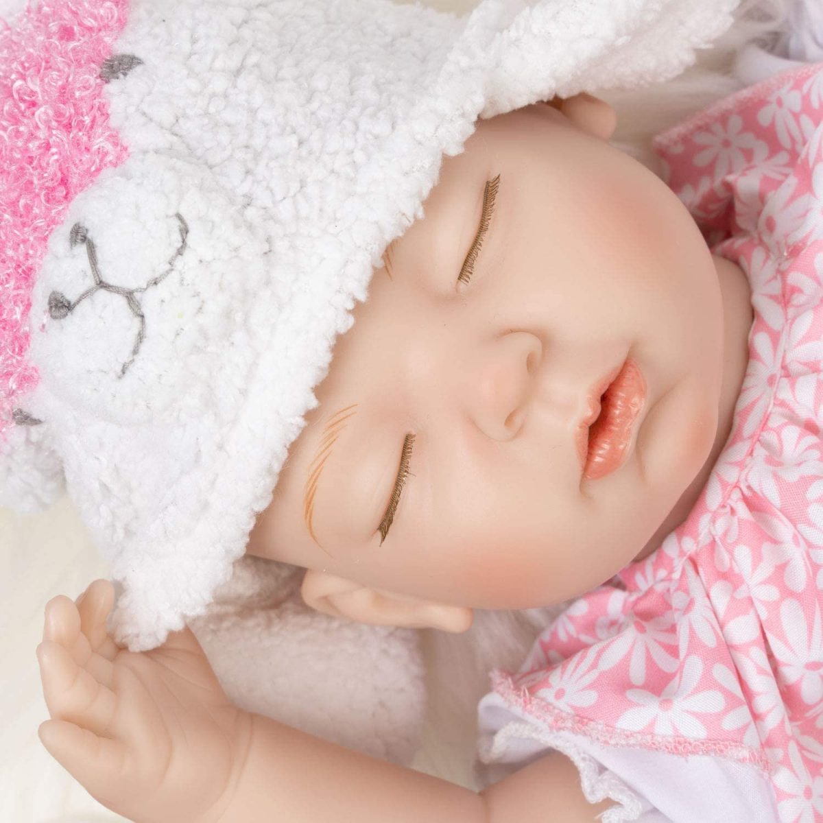 Paradise Galleries Reborn Doll with magnetic mouth sleeping baby