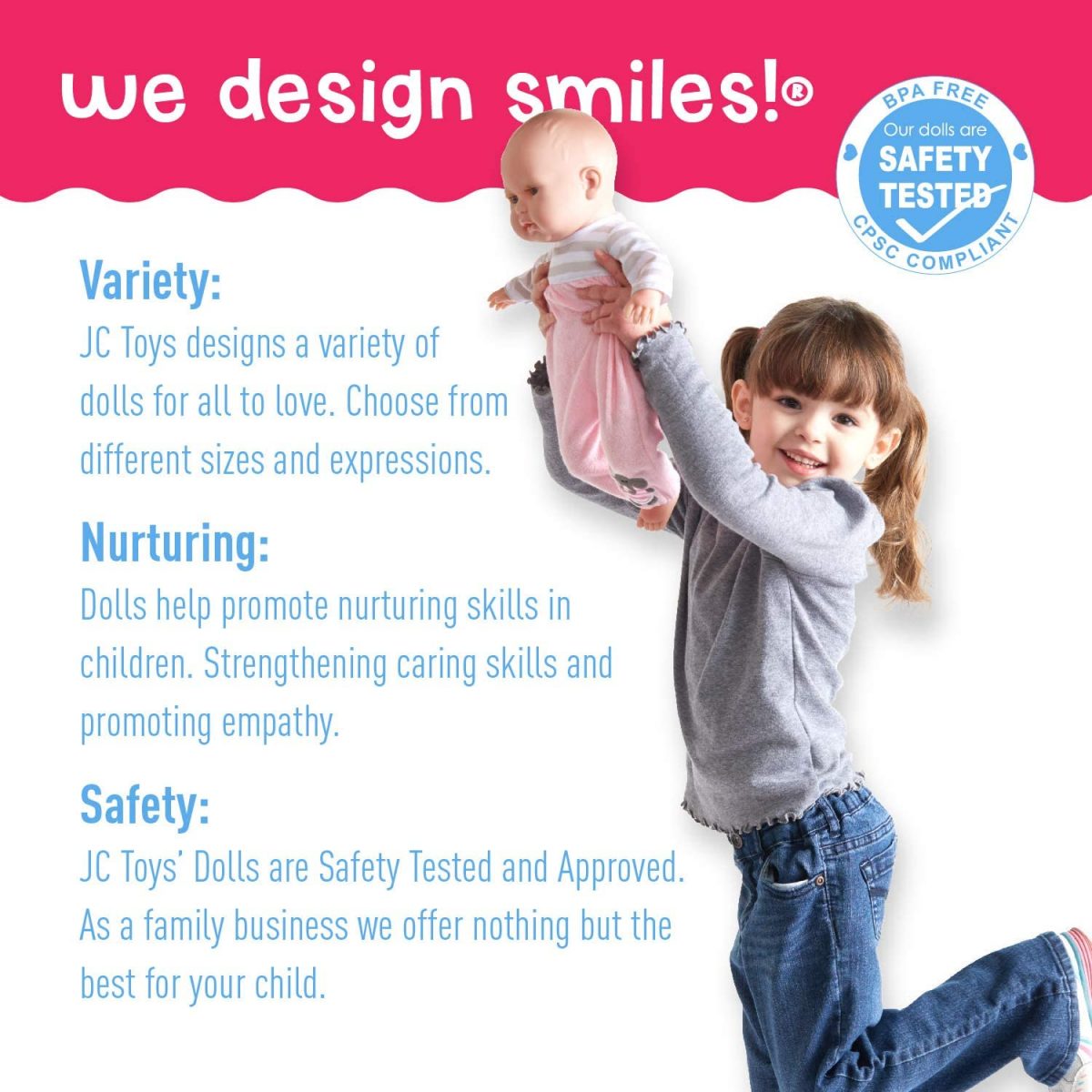 JC Toys - Berenguer Boutique with Bottle, Rattle, Pacifier & Accessories