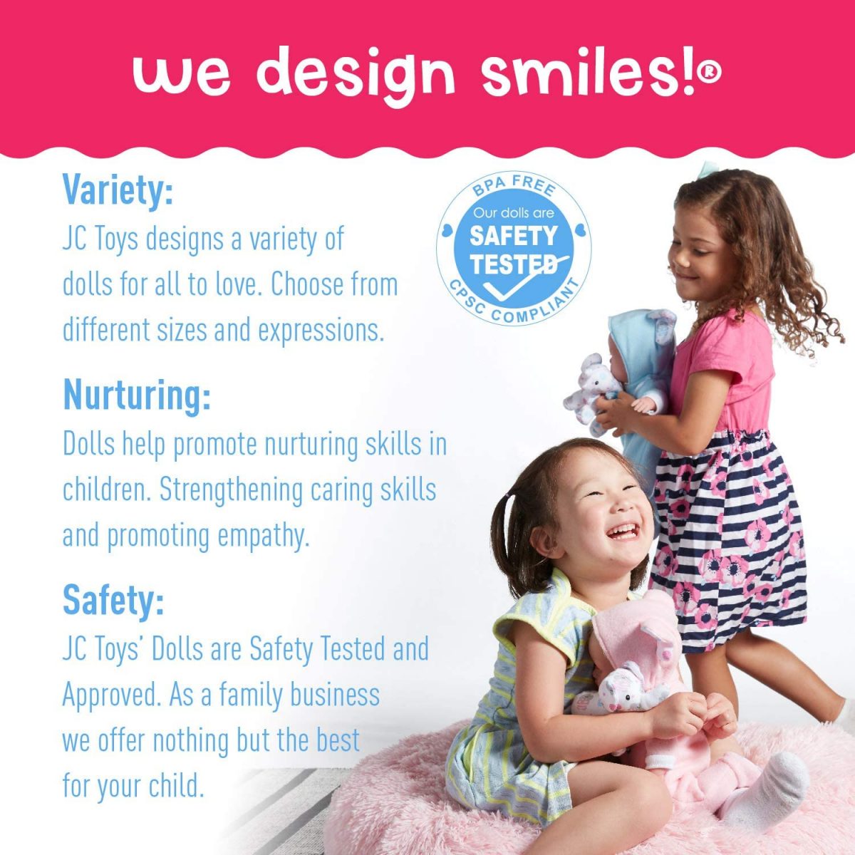 JC Toys - Berenguer Boutique with Bottle, Rattle, Pacifier & Accessories