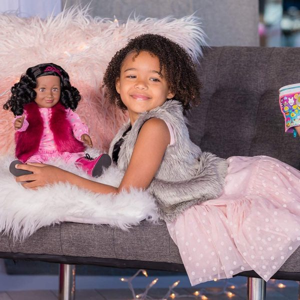 Adora Amazing Girls 18-inch Doll, ''Furry & Fabulous Jada''