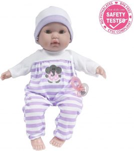 JC Toys - Berenguer Boutique with Bottle, Rattle, Pacifier & Accessories