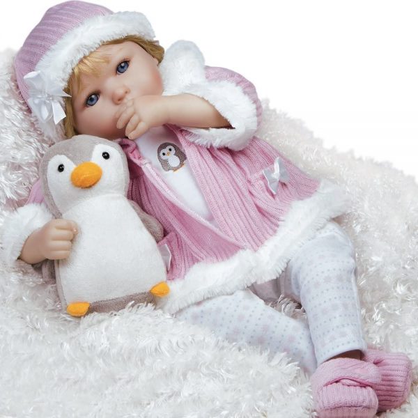 Paradise Gallery reborn vinyl doll silicone – Baby Penguin
