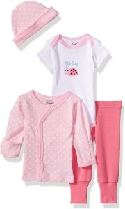 Luvable Friends Baby Boys' Cotton Preemie Layette Set