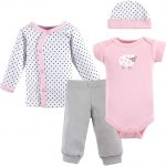 Luvable Friends Baby Boys' Cotton Preemie Layette Set