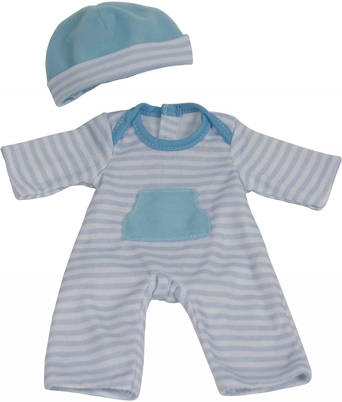 JC Toys Light Pink Romper (up to 16") (CLO15030LightPink)