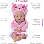 Adora Baby Bath Toy Kitty 8.5 inch Bath Time Baby Tot Doll