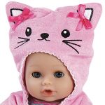 Adora Baby Bath Toy Kitty, 13 inch Doll with QuickDri Body