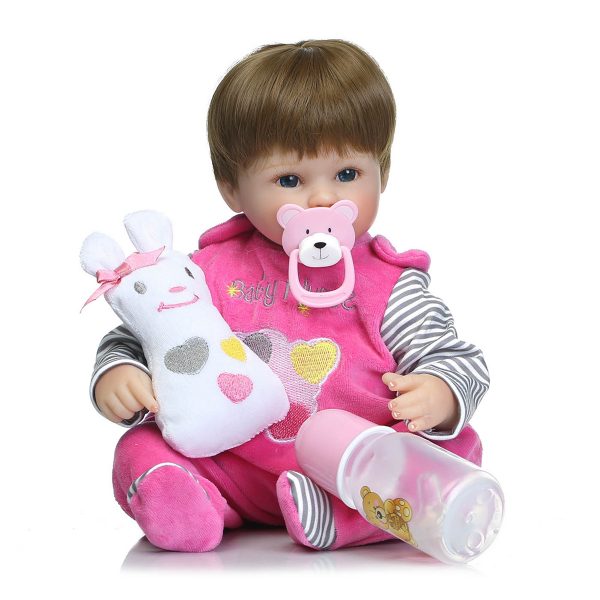 Simulation Reborn Baby Doll Silicone Doll Toy