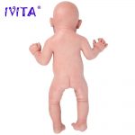 Original Full Silicone Reborn Baby Dolls Eyes Opened