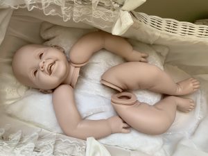 NPK 28inch Reborn Doll Kit DIY Toddler Girl Reborn Toy doll