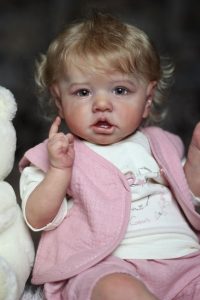 NPK DIY Kit Reborn Doll Kit Soft Real Touch Unfinished Doll Parts