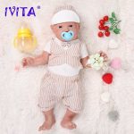 Original Full Silicone Reborn Baby Dolls Eyes Opened