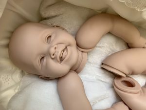 NPK 28inch Reborn Doll Kit DIY Toddler Girl Reborn Toy doll